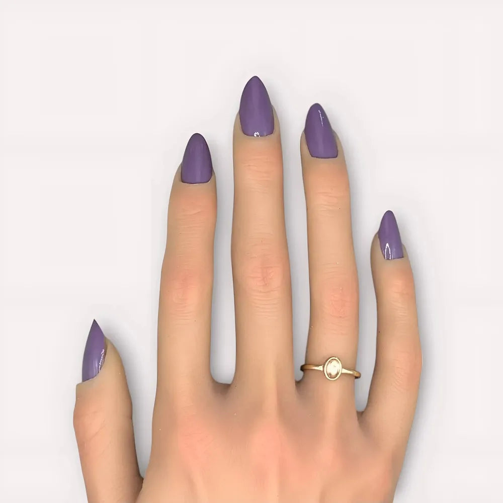 Améthyste-nail wraps-stickers pour ongles-Madame Nails