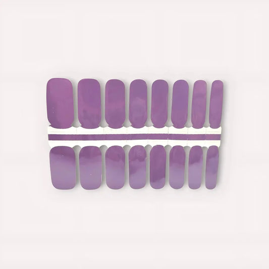 Améthyste-nail wraps-stickers pour ongles-Madame Nails