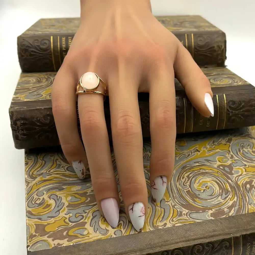 Pompadour-nail wraps-stickers pour ongles-Madame Nails
