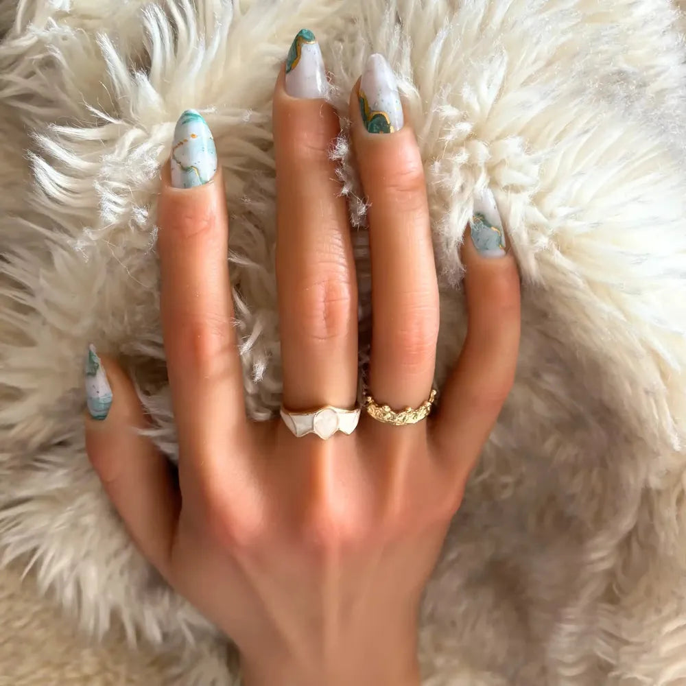 Ecume-nail wraps-stickers pour ongles-Madame Nails