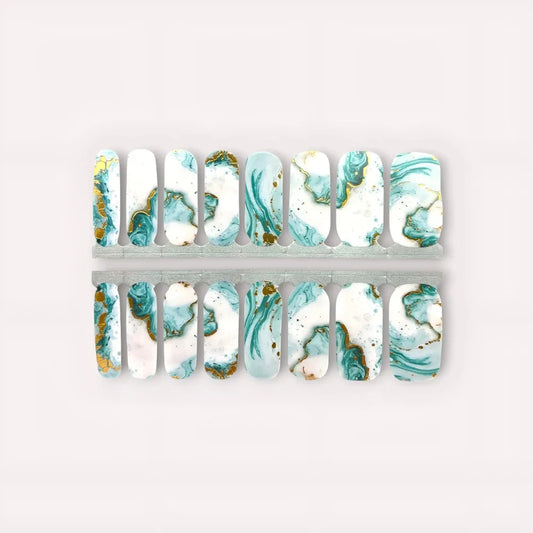 Ecume-nail wraps-stickers pour ongles-Madame Nails