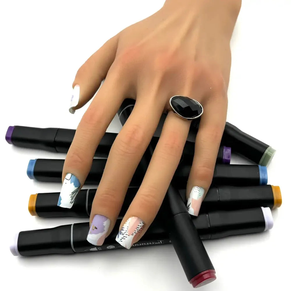 Graffiti-nail wraps-stickers pour ongles-Madame Nails