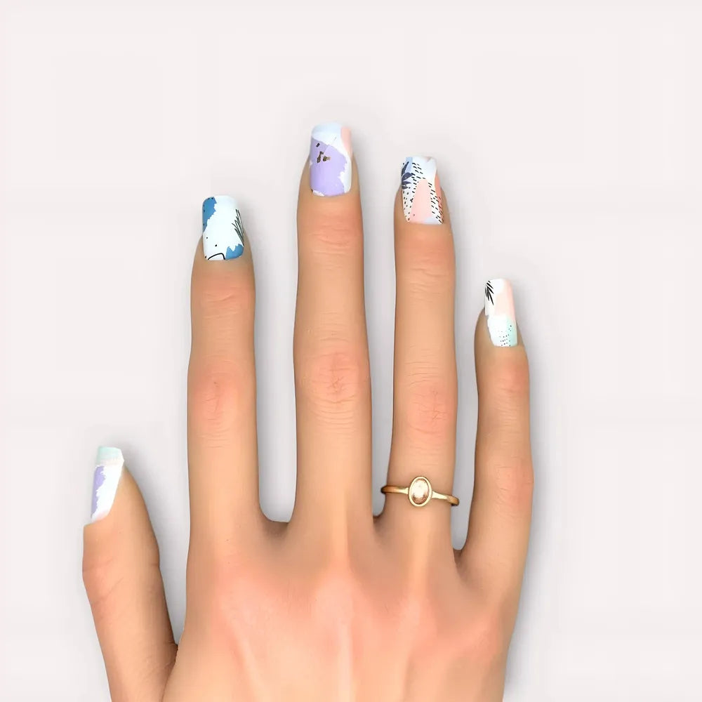Graffiti-nail wraps-stickers pour ongles-Madame Nails