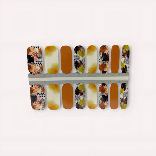 Balade en forêt-nail wraps-stickers pour ongles-Madame Nails