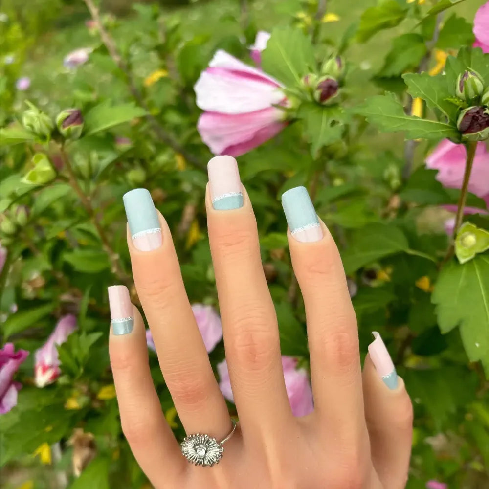 Giverny-nail wraps-stickers pour ongles-Madame Nails