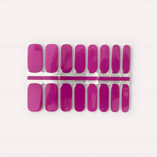 Plum-nail wraps-stickers pour ongles-Madame Nails