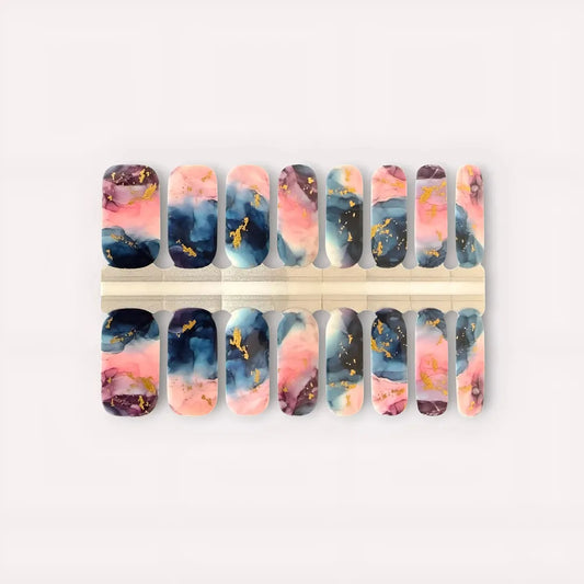 Kintsugi-nail wraps-stickers pour ongles-Madame Nails