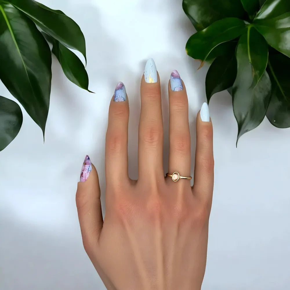 Floréale-nail wraps-stickers pour ongles-Madame Nails