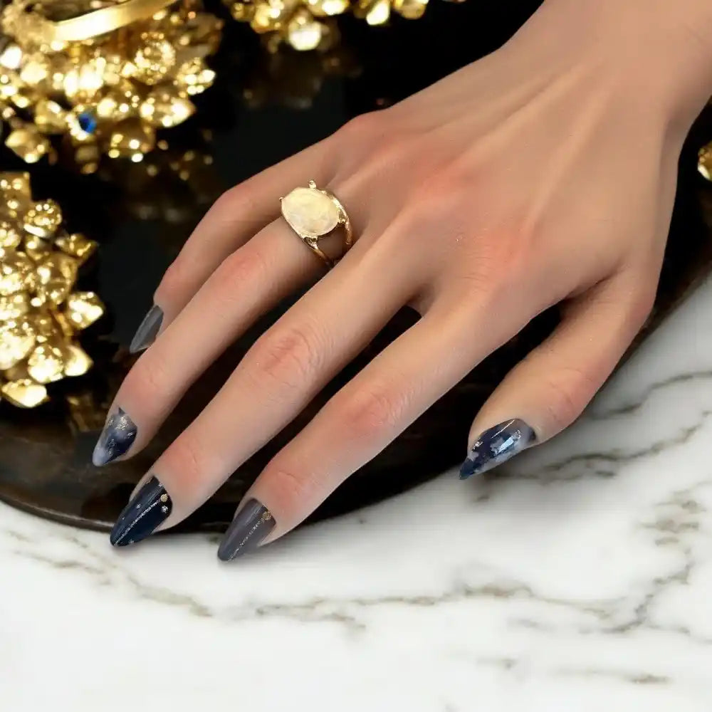 Ciel d'orage-nail wraps-stickers pour ongles-Madame Nails