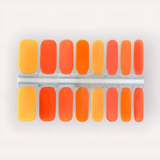 Tangerine Dream-Nail Wraps-Stickers pour ongles-Madame Nails