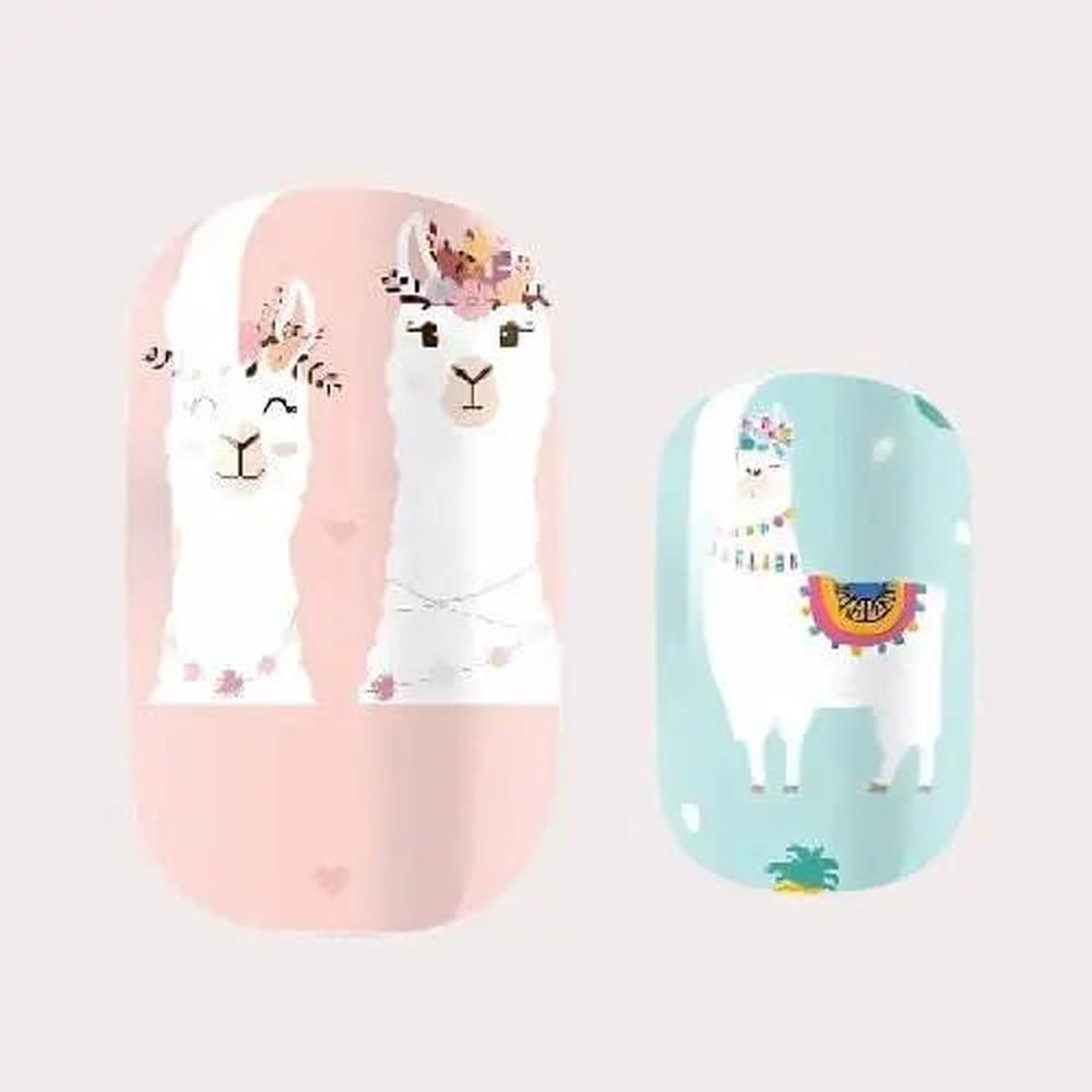 Farandole-nail wraps-stickers pour ongles-Madame Nails