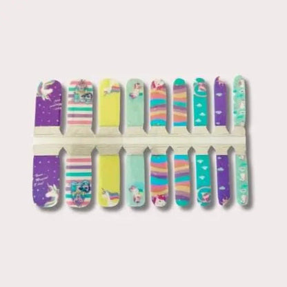 Rêverie-nail wraps-stickers pour ongles-Madame Nails